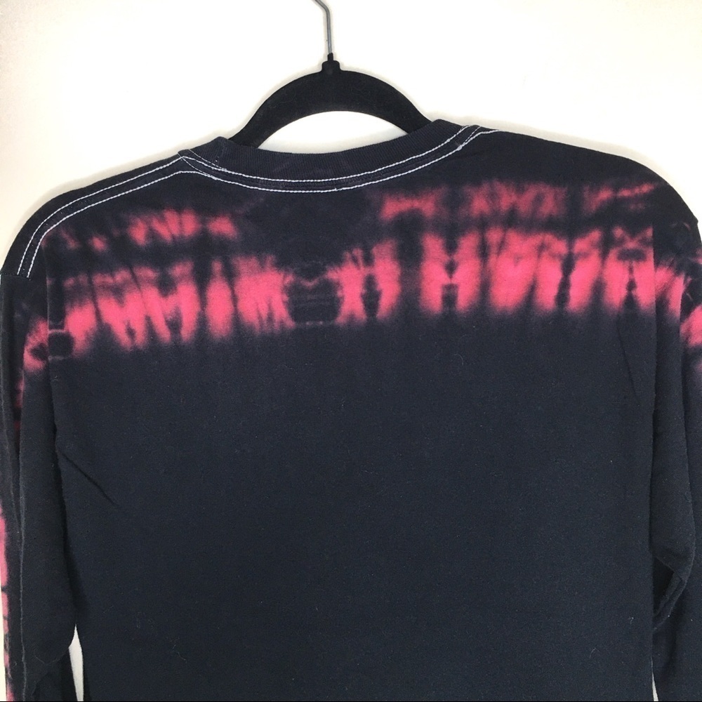 Def Leppard Hysteria Graphic Tie‎ Dye Long Sleeve Shirt - Picture 7 of 8